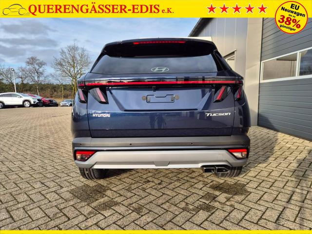 Hyundai TUCSON Trend 1.6 T-GDI 150PS Automatik TZ 2026 Teil-Leder Sitzheizung v+h Lenkradheizung Klimaautomatik Navi Touchscreen DAB+ Apple CarPlay + Android Auto PDC R&uuml;ckf.-Kamera Matrix-LED-Scheinw. 