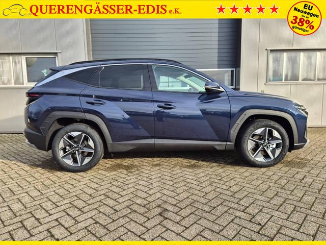 Hyundai TUCSON Trend 1.6 T-GDI 150PS Automatik TZ 2026 Teil-Leder Sitzheizung v+h Lenkradheizung Klimaautomatik Navi Touchscreen DAB+ Apple CarPlay + Android Auto PDC R&uuml;ckf.-Kamera Matrix-LED-Scheinw. 