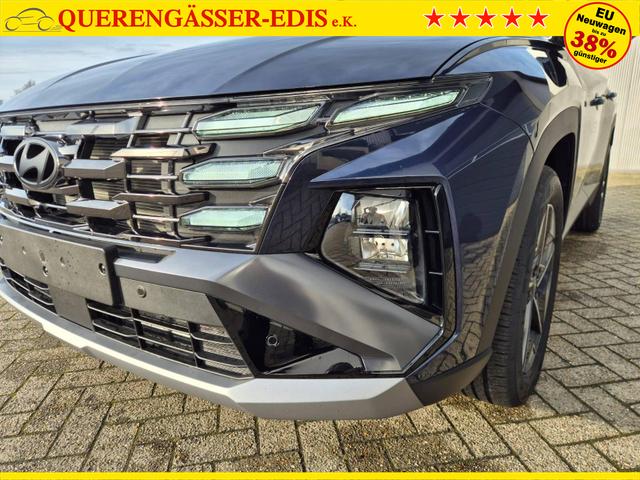 Hyundai TUCSON Trend 1.6 T-GDI 150PS Automatik TZ 2026 Teil-Leder Sitzheizung v+h Lenkradheizung Klimaautomatik Navi Touchscreen DAB+ Apple CarPlay + Android Auto PDC R&uuml;ckf.-Kamera Matrix-LED-Scheinw. 