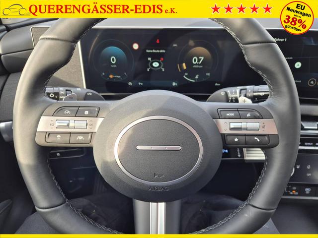 Hyundai TUCSON Trend 1.6 T-GDI 150PS Automatik TZ 2026 Teil-Leder Sitzheizung v+h Lenkradheizung Klimaautomatik Navi Touchscreen DAB+ Apple CarPlay + Android Auto PDC R&uuml;ckf.-Kamera Matrix-LED-Scheinw. 