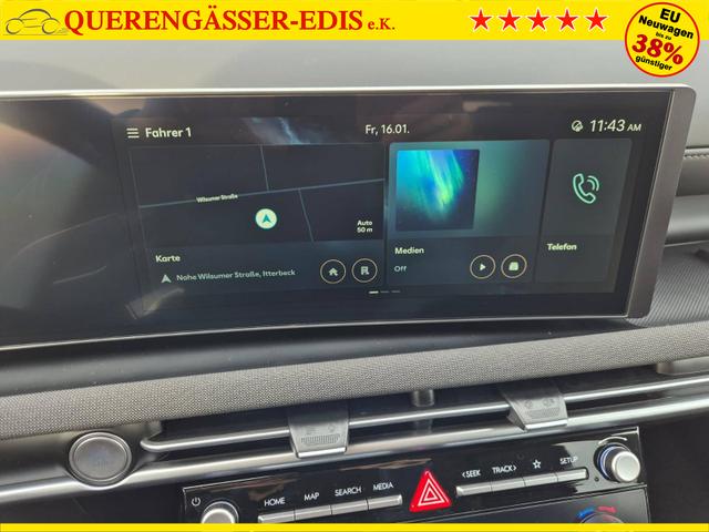 Hyundai TUCSON Trend 1.6 T-GDI 150PS Automatik TZ 2026 Teil-Leder Sitzheizung v+h Lenkradheizung Klimaautomatik Navi Touchscreen DAB+ Apple CarPlay + Android Auto PDC R&uuml;ckf.-Kamera Matrix-LED-Scheinw. 