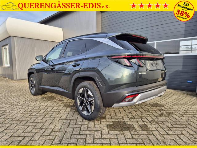 Hyundai TUCSON Trend 1.6 T-GDI 150PS Automatik TZ 2026 Teil-Leder Sitzheizung v+h Lenkradheizung Klimaautomatik Navi Touchscreen DAB+ Apple CarPlay + Android Auto PDC R&uuml;ckf.-Kamera Matrix-LED-Scheinw. 