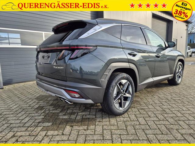 Hyundai TUCSON Trend 1.6 T-GDI 150PS Automatik TZ 2026 Teil-Leder Sitzheizung v+h Lenkradheizung Klimaautomatik Navi Touchscreen DAB+ Apple CarPlay + Android Auto PDC R&uuml;ckf.-Kamera Matrix-LED-Scheinw. 