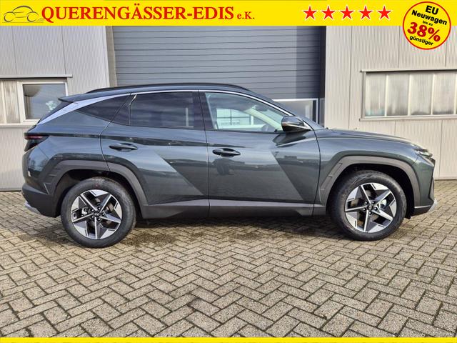 Hyundai TUCSON Trend 1.6 T-GDI 150PS Automatik TZ 2026 Teil-Leder Sitzheizung v+h Lenkradheizung Klimaautomatik Navi Touchscreen DAB+ Apple CarPlay + Android Auto PDC R&uuml;ckf.-Kamera Matrix-LED-Scheinw. 