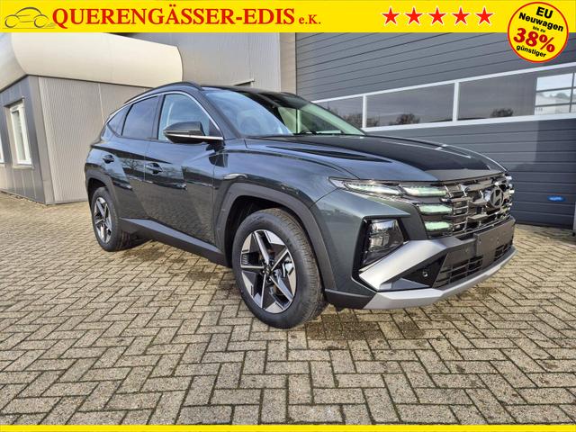Hyundai TUCSON Trend 1.6 T-GDI 150PS Automatik TZ 2026 Teil-Leder Sitzheizung v+h Lenkradheizung Klimaautomatik Navi Touchscreen DAB+ Apple CarPlay + Android Auto PDC R&uuml;ckf.-Kamera Matrix-LED-Scheinw. 