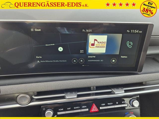 Hyundai TUCSON Trend 1.6 T-GDI 150PS Automatik TZ 2026 Teil-Leder Sitzheizung v+h Lenkradheizung Klimaautomatik Navi Touchscreen DAB+ Apple CarPlay + Android Auto PDC R&uuml;ckf.-Kamera Matrix-LED-Scheinw. 