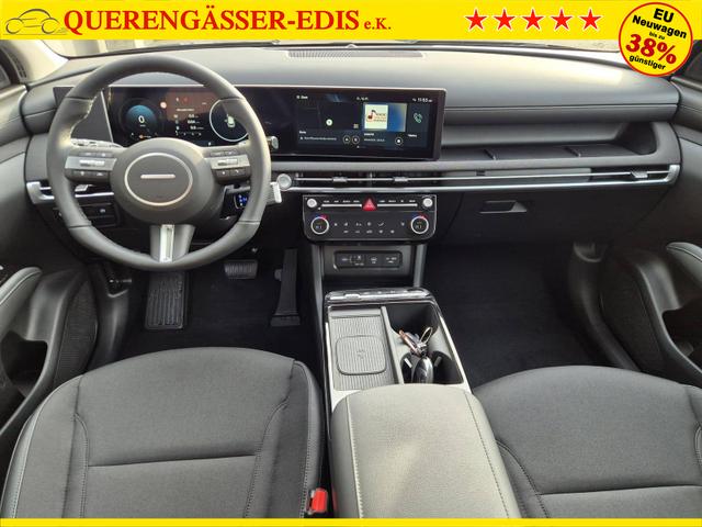 Hyundai TUCSON Trend 1.6 T-GDI 150PS Automatik TZ 2026 Teil-Leder Sitzheizung v+h Lenkradheizung Klimaautomatik Navi Touchscreen DAB+ Apple CarPlay + Android Auto PDC R&uuml;ckf.-Kamera Matrix-LED-Scheinw. 
