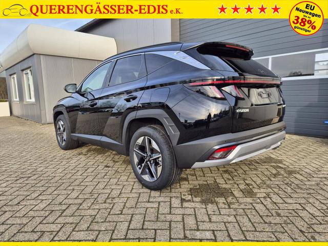 Hyundai TUCSON Trend 1.6 T-GDI 150PS Automatik TZ 2026 Teil-Leder Sitzheizung v+h Lenkradheizung Klimaautomatik Navi Touchscreen DAB+ Apple CarPlay + Android Auto PDC R&uuml;ckf.-Kamera Matrix-LED-Scheinw. 