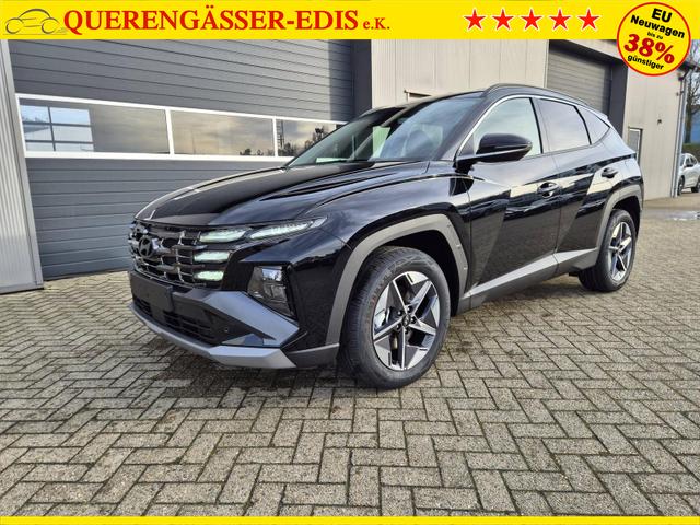 Hyundai TUCSON Trend 1.6 T-GDI 150PS Automatik TZ 2026 Teil-Leder Sitzheizung v+h Lenkradheizung Klimaautomatik Navi Touchscreen DAB+ Apple CarPlay + Android Auto PDC R&uuml;ckf.-Kamera Matrix-LED-Scheinw. 