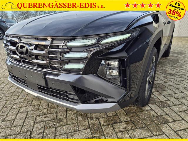 Hyundai TUCSON Trend 1.6 T-GDI 150PS Automatik TZ 2026 Teil-Leder Sitzheizung v+h Lenkradheizung Klimaautomatik Navi Touchscreen DAB+ Apple CarPlay + Android Auto PDC R&uuml;ckf.-Kamera Matrix-LED-Scheinw. 