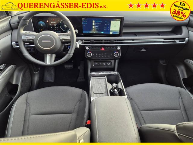 Hyundai TUCSON Trend 1.6 T-GDI 150PS Automatik TZ 2026 Teil-Leder Sitzheizung v+h Lenkradheizung Klimaautomatik Navi Touchscreen DAB+ Apple CarPlay + Android Auto PDC R&uuml;ckf.-Kamera Matrix-LED-Scheinw. 