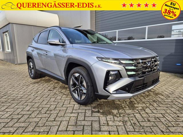 Hyundai TUCSON Trend 1.6 T-GDI 150PS Automatik TZ 2026 Teil-Leder Sitzheizung v+h Lenkradheizung Klimaautomatik Navi Touchscreen DAB+ Apple CarPlay + Android Auto PDC R&uuml;ckf.-Kamera Matrix-LED-Scheinw. 