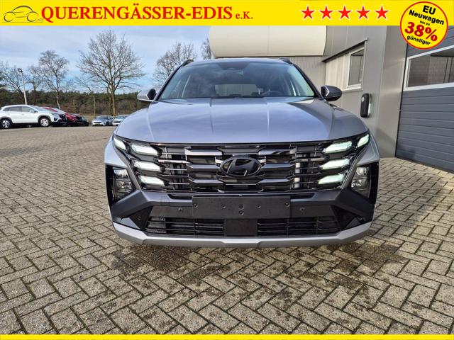 Hyundai TUCSON Trend 1.6 T-GDI 150PS Automatik TZ 2026 Teil-Leder Sitzheizung v+h Lenkradheizung Klimaautomatik Navi Touchscreen DAB+ Apple CarPlay + Android Auto PDC R&uuml;ckf.-Kamera Matrix-LED-Scheinw. 