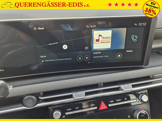 Hyundai TUCSON Trend 1.6 T-GDI 150PS Automatik TZ 2026 Teil-Leder Sitzheizung v+h Lenkradheizung Klimaautomatik Navi Touchscreen DAB+ Apple CarPlay + Android Auto PDC R&uuml;ckf.-Kamera Matrix-LED-Scheinw. 