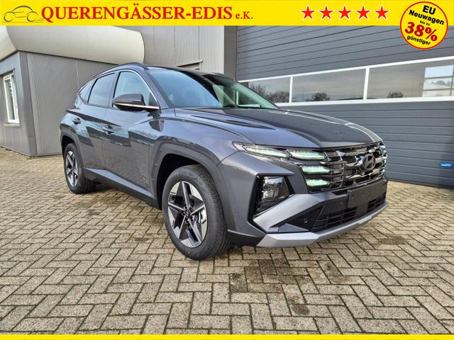 Hyundai TUCSON Trend 1.6 T-GDI 150PS Automatik TZ 2026 Teil-Leder Sitzheizung v+h Lenkradheizung Klimaautomatik Navi Touchscreen DAB+ Apple CarPlay + Android Auto PDC R&uuml;ckf.-Kamera Matrix-LED-Scheinw. 