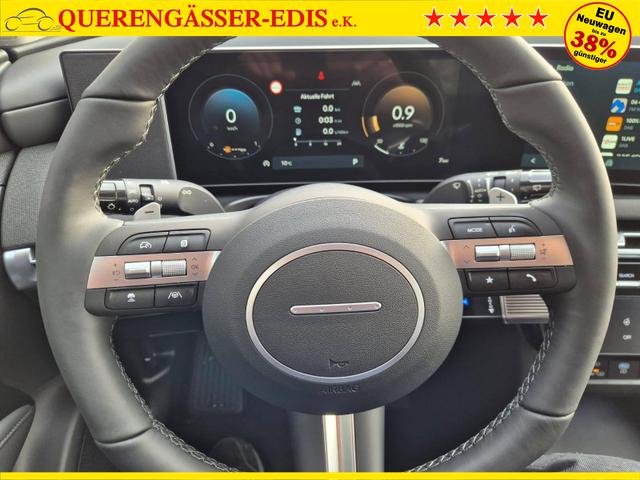 Hyundai TUCSON Trend 1.6 T-GDI 150PS Automatik TZ 2026 Teil-Leder Sitzheizung v+h Lenkradheizung Klimaautomatik Navi Touchscreen DAB+ Apple CarPlay + Android Auto PDC R&uuml;ckf.-Kamera Matrix-LED-Scheinw. 