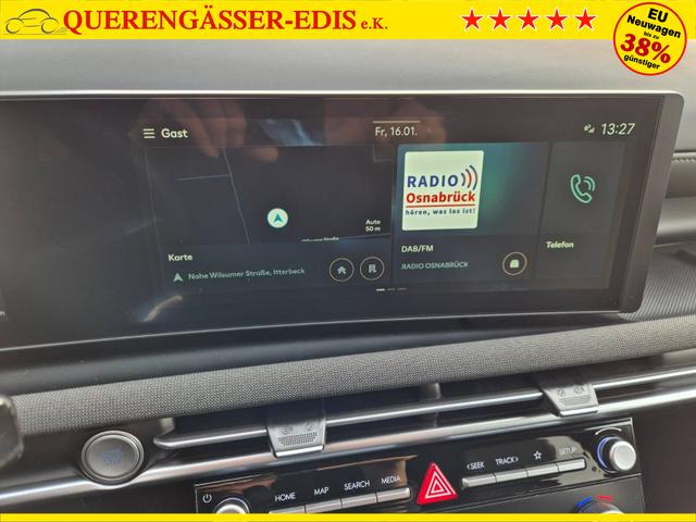 Hyundai TUCSON Trend 1.6 T-GDI 150PS Automatik TZ 2026 Teil-Leder Sitzheizung v+h Lenkradheizung Klimaautomatik Navi Touchscreen DAB+ Apple CarPlay + Android Auto PDC R&uuml;ckf.-Kamera Matrix-LED-Scheinw. 