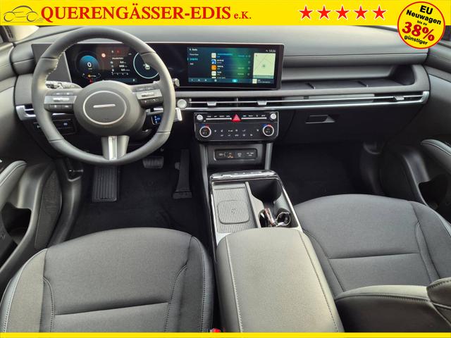 Hyundai TUCSON Trend 1.6 T-GDI 150PS Automatik TZ 2026 Teil-Leder Sitzheizung v+h Lenkradheizung Klimaautomatik Navi Touchscreen DAB+ Apple CarPlay + Android Auto PDC R&uuml;ckf.-Kamera Matrix-LED-Scheinw. 