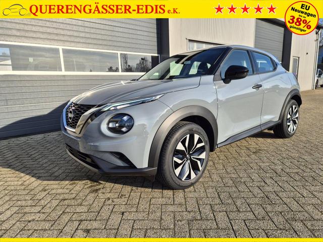Nissan Juke 1.0 DIG-T 114PS Acenta Klimaautomatik Sitzheizung R&uuml;ckf.Kamera Bluetooth Touchscreen wireless Apple CarPlay Android Auto 