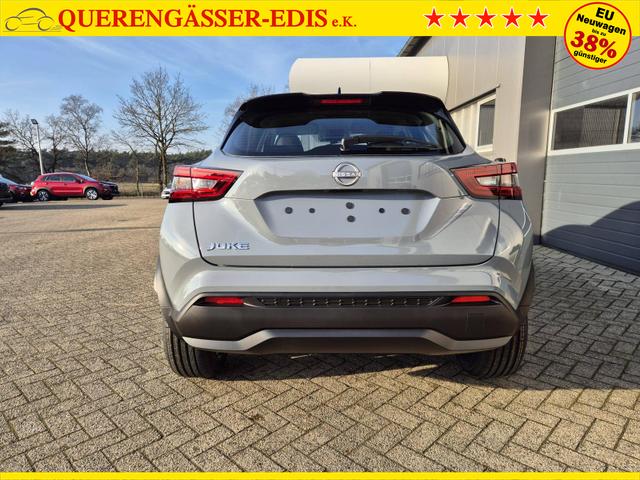 Nissan Juke 1.0 DIG-T 114PS Acenta Klimaautomatik Sitzheizung R&uuml;ckf.Kamera Bluetooth Touchscreen wireless Apple CarPlay Android Auto 