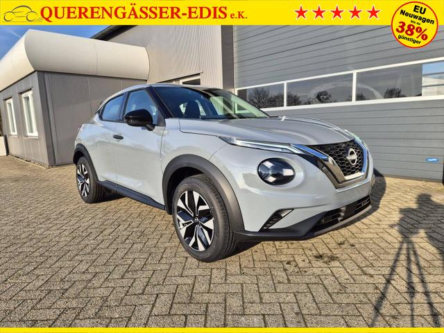Nissan Juke 1.0 DIG-T 114PS Acenta Klimaautomatik Sitzheizung R&uuml;ckf.Kamera Bluetooth Touchscreen wireless Apple CarPlay Android Auto 