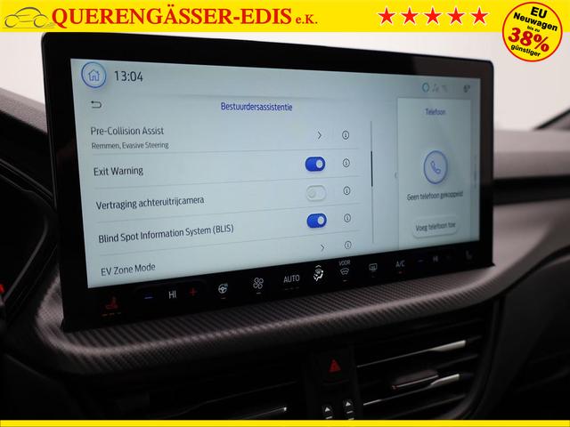 Ford Kuga ST-Line X 243PS PHEV Automatik Sitzheizung v+h Lenkradheizung Frontscheibe beheizb. Navi SYNC4 Apple CarPlay Android Auto Touchscreen PDC 4xKamera 2xKeyless B+O Sound 18"LM vollelektr. Reichweite 66KM 