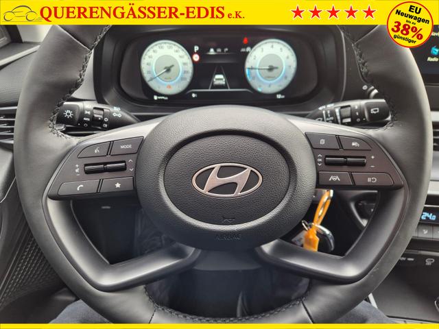 Hyundai i20 1.0 T-GDI 90PS Trend Automatik 5-t&uuml;rig Klimaautomatik Sitzheizung Lenkradheizung R&uuml;ckf.Kamera PDC Apple CarPlay Android Auto Tempomat Touchscreen 16"LM 