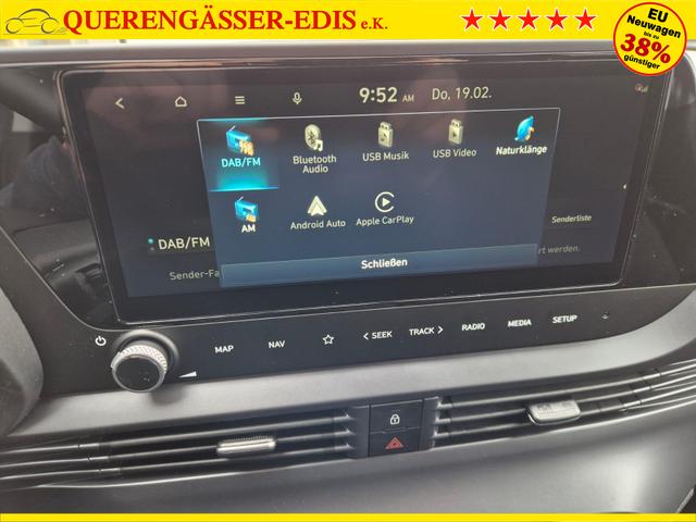 Hyundai i20 1.0 T-GDI 90PS Trend Automatik 5-t&uuml;rig Klimaautomatik Sitzheizung Lenkradheizung R&uuml;ckf.Kamera PDC Apple CarPlay Android Auto Tempomat Touchscreen 16"LM 