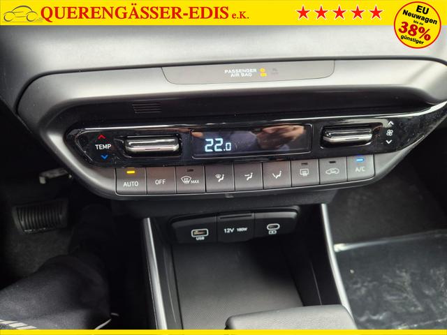 Hyundai i20 1.0 T-GDI 90PS Trend Automatik 5-t&uuml;rig Klimaautomatik Sitzheizung Lenkradheizung R&uuml;ckf.Kamera PDC Apple CarPlay Android Auto Tempomat Touchscreen 16"LM 