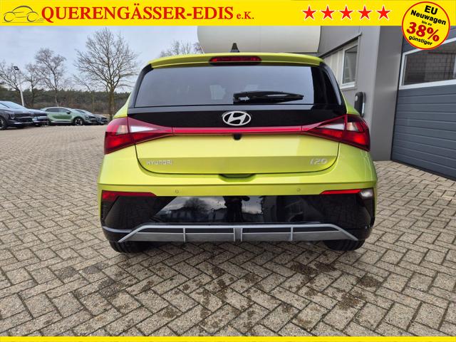 Hyundai i20 1.0 T-GDI 90PS Trend Automatik 5-t&uuml;rig Klimaautomatik Sitzheizung Lenkradheizung R&uuml;ckf.Kamera PDC Apple CarPlay Android Auto Tempomat Touchscreen 16"LM 