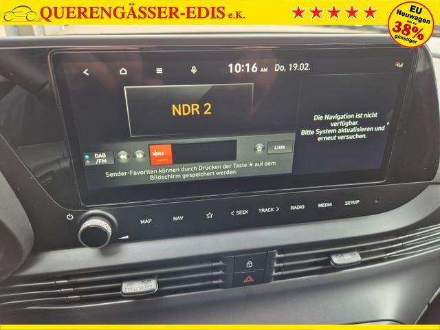 Hyundai i20 1.0 T-GDI 90PS Trend Automatik 5-t&uuml;rig Klimaautomatik Sitzheizung Lenkradheizung R&uuml;ckf.Kamera PDC Apple CarPlay Android Auto Tempomat Touchscreen 16"LM 
