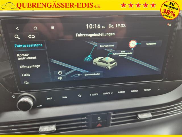 Hyundai i20 1.0 T-GDI 90PS Trend Automatik 5-t&uuml;rig Klimaautomatik Sitzheizung Lenkradheizung R&uuml;ckf.Kamera PDC Apple CarPlay Android Auto Tempomat Touchscreen 16"LM 