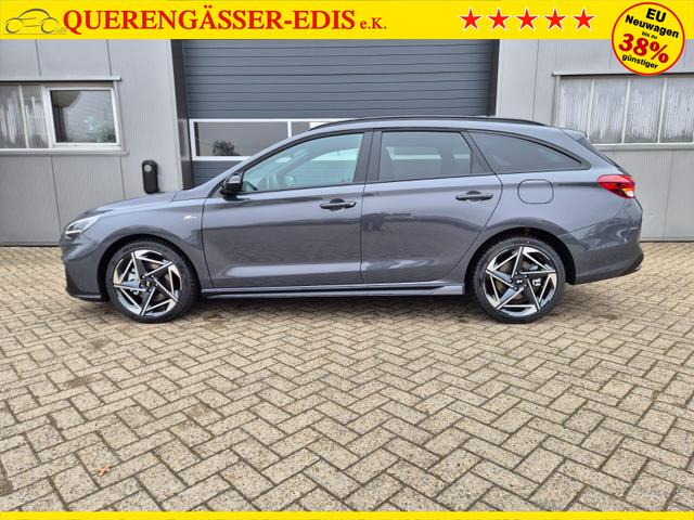 Hyundai i30 Kombi 1.6 T-GDI 150PS Automatik N-Line MY2026 Sitzheizung Lenkradheizung Klimaautomatik Navi 10,3"-Touchscreen Bluelink Apple CarPlay + Android Auto PDC v+h R&uuml;ckf.Kamera 18-LM 