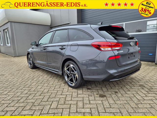 Hyundai i30 Kombi 1.6 T-GDI 150PS Automatik N-Line MY2026 Sitzheizung Lenkradheizung Klimaautomatik Navi 10,3"-Touchscreen Bluelink Apple CarPlay + Android Auto PDC v+h R&uuml;ckf.Kamera 18-LM 