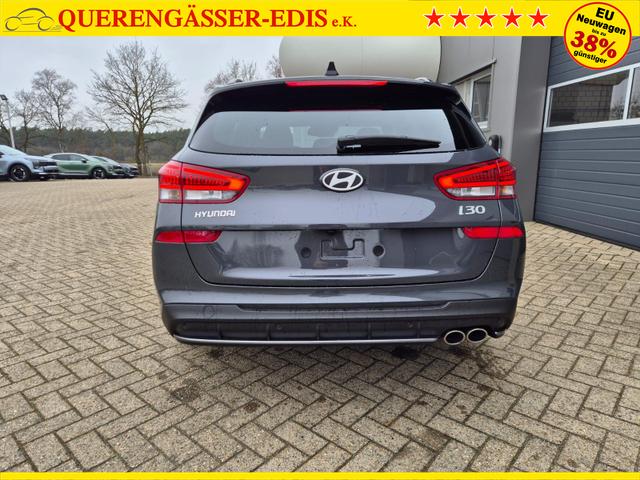 Hyundai i30 Kombi 1.6 T-GDI 150PS Automatik N-Line MY2026 Sitzheizung Lenkradheizung Klimaautomatik Navi 10,3"-Touchscreen Bluelink Apple CarPlay + Android Auto PDC v+h R&uuml;ckf.Kamera 18-LM 