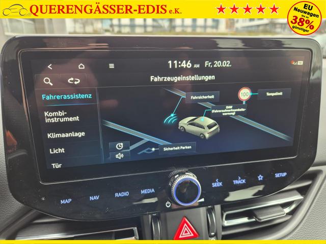 Hyundai i30 Kombi 1.6 T-GDI 150PS Automatik N-Line MY2026 Sitzheizung Lenkradheizung Klimaautomatik Navi 10,3"-Touchscreen Bluelink Apple CarPlay + Android Auto PDC v+h R&uuml;ckf.Kamera 18-LM 