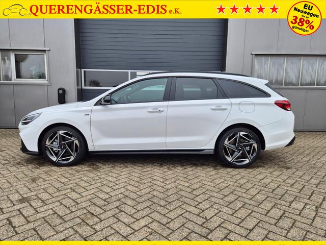 Hyundai i30 Kombi 1.6 T-GDI 150PS Automatik N-Line MY2026 Sitzheizung Lenkradheizung Klimaautomatik Navi 10,3"-Touchscreen Bluelink Apple CarPlay + Android Auto PDC v+h R&uuml;ckf.Kamera 18-LM 
