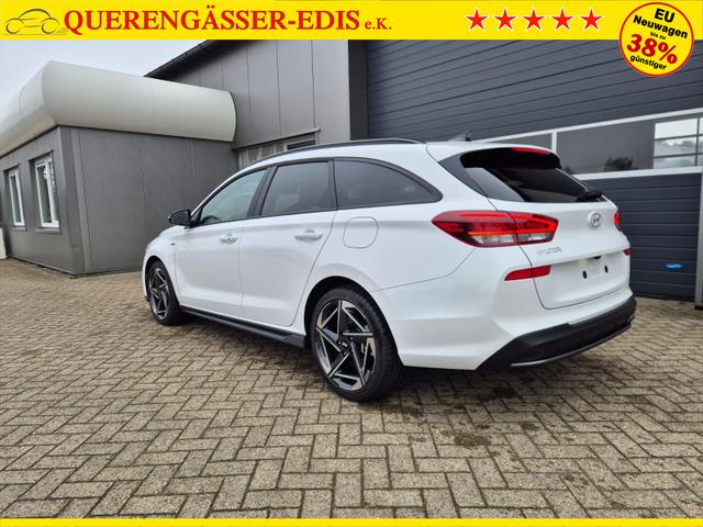 Hyundai i30 Kombi 1.6 T-GDI 150PS Automatik N-Line MY2026 Sitzheizung Lenkradheizung Klimaautomatik Navi 10,3"-Touchscreen Bluelink Apple CarPlay + Android Auto PDC v+h R&uuml;ckf.Kamera 18-LM 