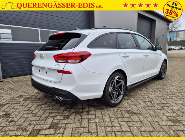 Hyundai i30 Kombi 1.6 T-GDI 150PS Automatik N-Line MY2026 Sitzheizung Lenkradheizung Klimaautomatik Navi 10,3"-Touchscreen Bluelink Apple CarPlay + Android Auto PDC v+h R&uuml;ckf.Kamera 18-LM 