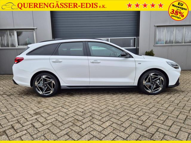 Hyundai i30 Kombi 1.6 T-GDI 150PS Automatik N-Line MY2026 Sitzheizung Lenkradheizung Klimaautomatik Navi 10,3"-Touchscreen Bluelink Apple CarPlay + Android Auto PDC v+h R&uuml;ckf.Kamera 18-LM 