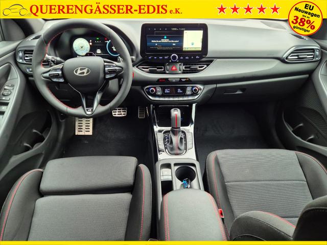Hyundai i30 Kombi 1.6 T-GDI 150PS Automatik N-Line MY2026 Sitzheizung Lenkradheizung Klimaautomatik Navi 10,3"-Touchscreen Bluelink Apple CarPlay + Android Auto PDC v+h R&uuml;ckf.Kamera 18-LM 