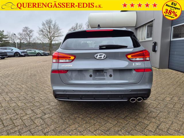 Hyundai i30 Kombi 1.6 T-GDI 150PS Automatik N-Line MY2026 Sitzheizung Lenkradheizung Klimaautomatik Navi 10,3"-Touchscreen Bluelink Apple CarPlay + Android Auto PDC v+h R&uuml;ckf.Kamera 18-LM 