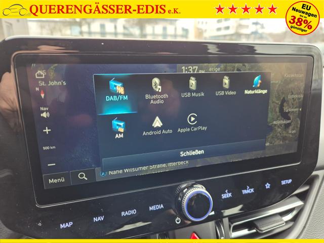 Hyundai i30 Kombi 1.6 T-GDI 150PS Automatik N-Line MY2026 Sitzheizung Lenkradheizung Klimaautomatik Navi 10,3"-Touchscreen Bluelink Apple CarPlay + Android Auto PDC v+h R&uuml;ckf.Kamera 18-LM 