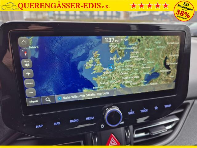 Hyundai i30 Kombi 1.6 T-GDI 150PS Automatik N-Line MY2026 Sitzheizung Lenkradheizung Klimaautomatik Navi 10,3"-Touchscreen Bluelink Apple CarPlay + Android Auto PDC v+h R&uuml;ckf.Kamera 18-LM 