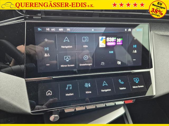 Peugeot 308 SW Allure 1.2 Hybrid 145PS Automatik LED-Scheinwerfer 10" HD-Touchscreen wireless Apple CarPlay + Android Auto Bluetooth 2x Keyless ACC R&uuml;ckf.Kamera PDC 17"LM 