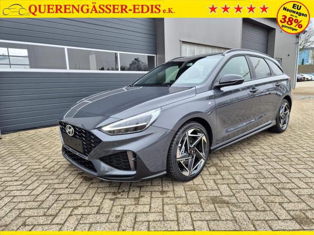 Hyundai i30 Kombi 1.6 T-GDI 150PS Automatik N-Line MY2026 Sitzheizung Lenkradheizung Klimaautomatik Navi 10,3"-Touchscreen Bluelink Apple CarPlay + Android Auto PDC v+h R&uuml;ckf.Kamera 18-LM 