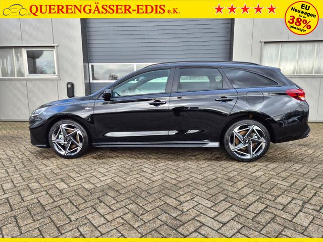 Hyundai i30 Kombi 1.6 T-GDI 150PS Automatik N-Line MY2026 Sitzheizung Lenkradheizung Klimaautomatik Navi 10,3"-Touchscreen Bluelink Apple CarPlay + Android Auto PDC v+h R&uuml;ckf.Kamera 18-LM 