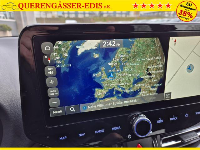 Hyundai i30 Kombi 1.6 T-GDI 150PS Automatik N-Line MY2026 Sitzheizung Lenkradheizung Klimaautomatik Navi 10,3"-Touchscreen Bluelink Apple CarPlay + Android Auto PDC v+h R&uuml;ckf.Kamera 18-LM 