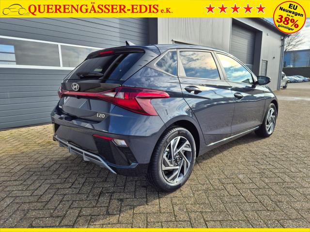 Hyundai i20 1.0 T-GDI 90PS Trend Automatik 5-t&uuml;rig Klimaautomatik Sitzheizung Lenkradheizung R&uuml;ckf.Kamera PDC Apple CarPlay Android Auto Tempomat Touchscreen 16"LM 