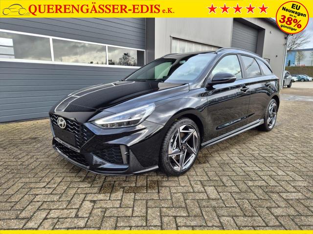 Hyundai i30 Kombi 1.6 T-GDI 150PS Automatik N-Line MY2026 Sitzheizung Lenkradheizung Klimaautomatik Navi 10,3"-Touchscreen Bluelink Apple CarPlay + Android Auto PDC v+h R&uuml;ckf.Kamera 18-LM 